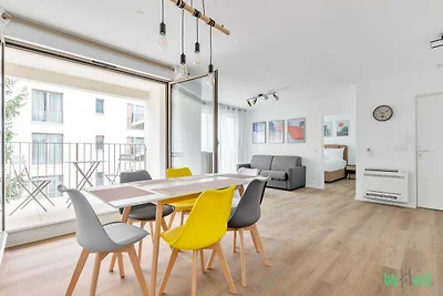 Modernes Apt. mit Balkon -6P-Proche...