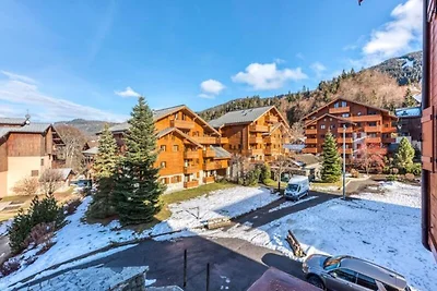 Wohnung in Carroz mit Pool und Sauna