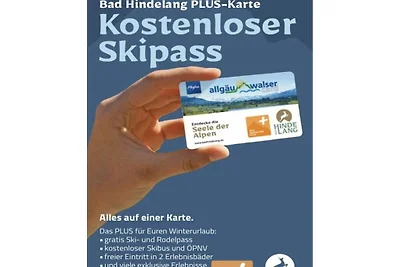 Ferienwohnung in Bad Hindelang mit Wifi