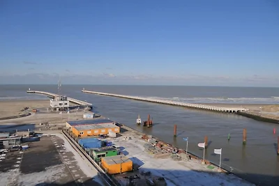 Studio in Nieuwpoort mit Meerblick-Terrasse