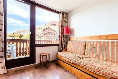 Chalet in Huez mit Bergblick