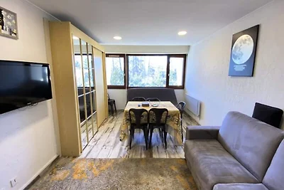 Apartment mit Blick auf die Piste für 7...