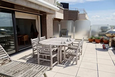 Dachwohnung in Nieuwpoort am Strand