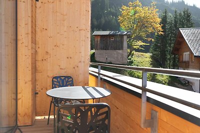 Wohnung in Schröcken mit Terrasse