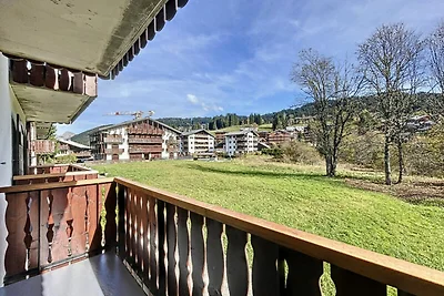 Ferienwohnung in Les Gets mit Bergblick