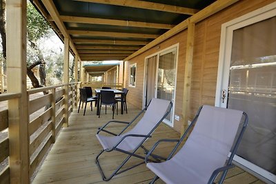 Mobile home im Caravanpark della Colombaia in...