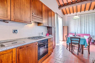 Wohnung in Greve in Chianti mit Garten