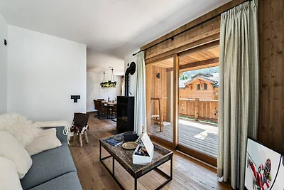 Apartment in Le Praz in der Nähe der...