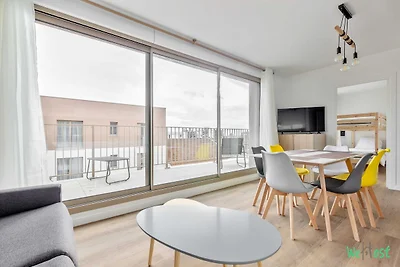 Angenehmes Apt. mit Balkon-6P-In der Nähe von...