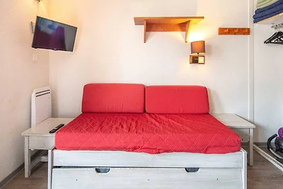 Alpine appartement met 1 slaapkamer in Tignes