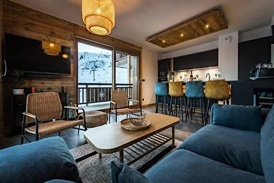 Apartment an der Marmotte-Piste mit Aussicht