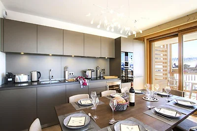 Apartment in den Alpen mit Ski-in/Ski-out