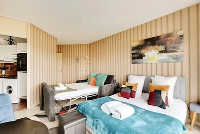 Apartment in der Nähe des Eiffelturms mit Bli...