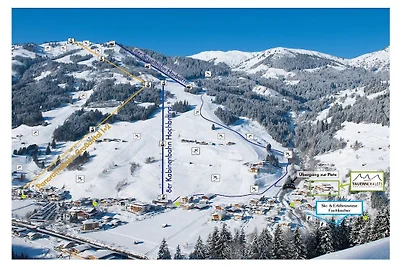 Baita a Grossarl con sauna e barbecue