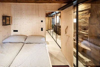 Elegant appartement in een verbouwde stal.