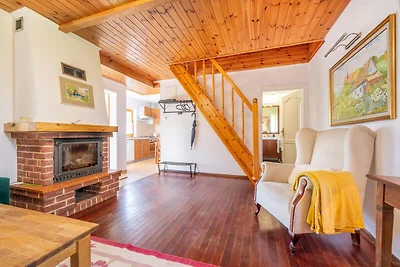 Komfortables Ferienhaus mit Kamin, Bobolin