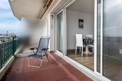 Appartement in La Baule met uitzicht op de...