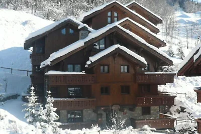 Apartment in Méribel mit Bergblick