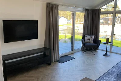 Schönes Chalet in einem Ferienpark, angrenzen...