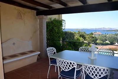Villa con piscina e vista Costa Smeralda