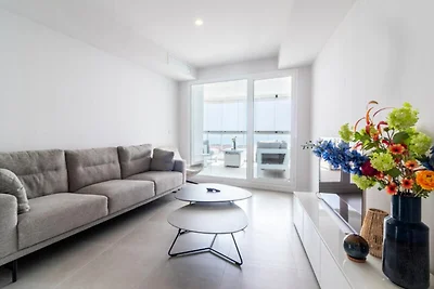 Apartment in Canet mit Terrasse und Meerblick