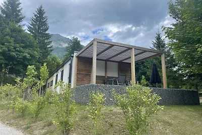 Casa de vacaciones en Presseggen con terraza.