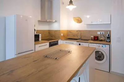 Gemütliches Hafenapartment mit Pool