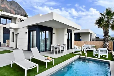 Villa a Polop Hills con Piscina Privata