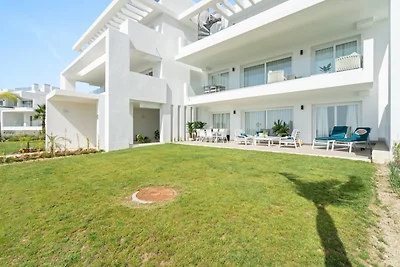 Gartenapartment an der Lagune von Alcazaba