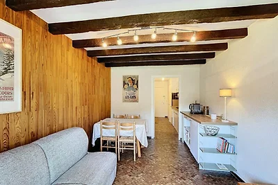 Ferienwohnung in Les Gets mit Bergblick