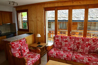 Gemütliche Wohnung mit Blick auf das Rhônetal