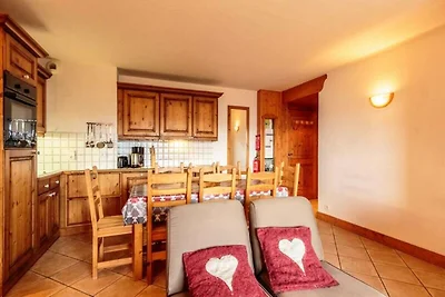 Apartment in Le Chantel mit Blick auf den Mon...