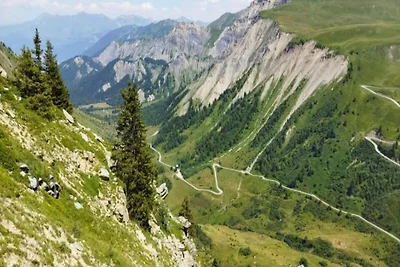 Appartement in Les Sybellen met hellingen