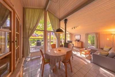 Ferienhaus mit Sauna im Ferienpark Mirow