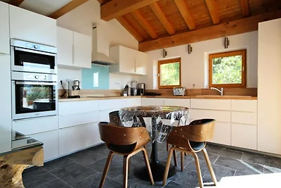 Chalet mit Blick auf den Mont Blanc,...