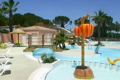 Mobilheim in Bessan in Caravanpark
