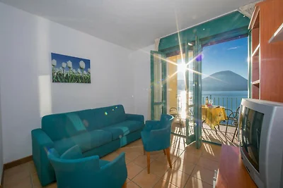 Appartement mit Seeblick auf den Luganersee