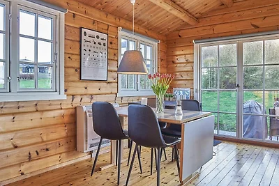 Chalet di tronchi panoramico a Sandvig-By...