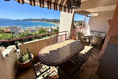 Appartement met Zeezicht en Zwembad