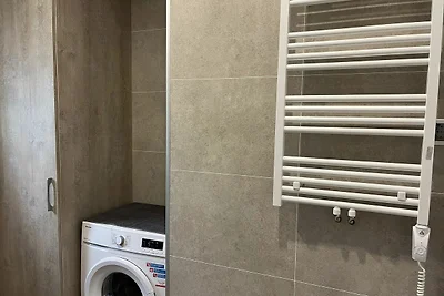 Ferienhaus in Nowe Warpno mit Garten