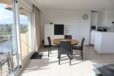 Appartement in Nieuwpoort met zeezicht