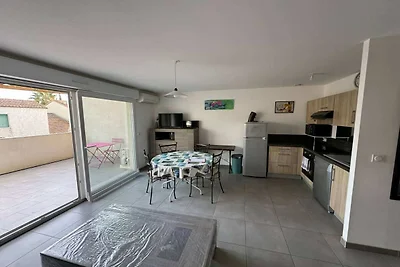Maisonette mit Terrasse, Valras