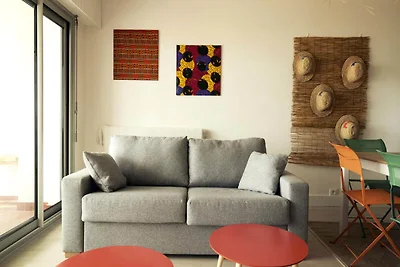 Apartment in Saint Gilles mit Meerblick