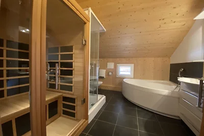 Chalet mit IR Sauna