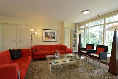 Vrijstaande bungalow met buitenhaard