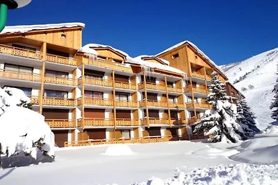Apartment in Les Deux Alpes mit Balkon