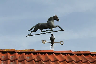 Ferienhaus in Brusow mit überdachter Terrasse
