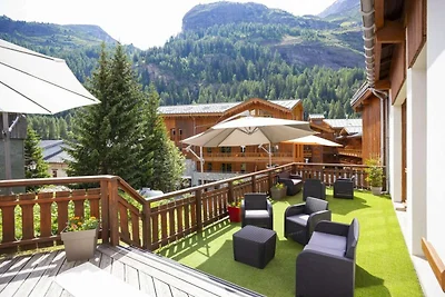 Tignes-Unterkunft mit Sauna und Pool