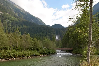 Ferienhaus mit Swimmingpool in Wald im...