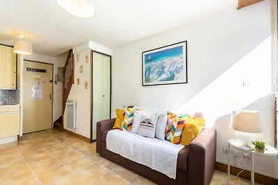 Duplex in den Alpen nahe Seilbahn